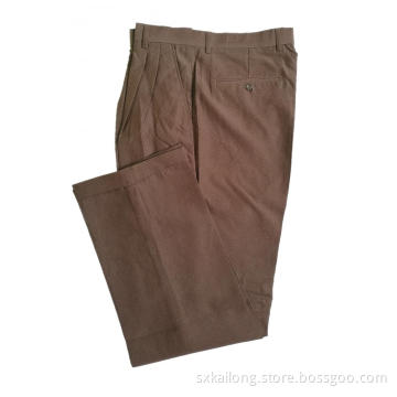 Men's Business Pants Straight Fit Suit Pants